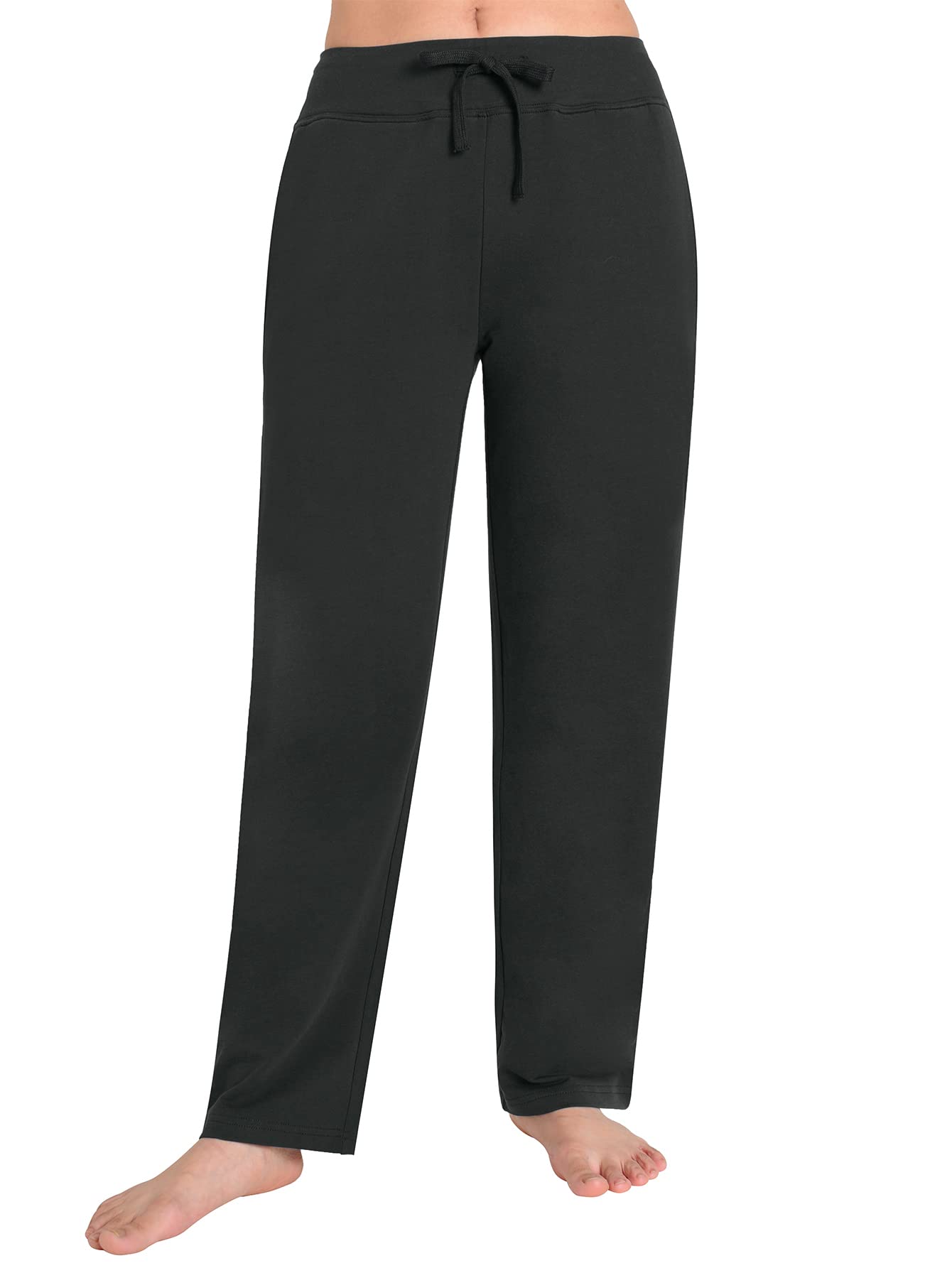 Women s Petite Cotton Lounge Pants with Pockets Latuza