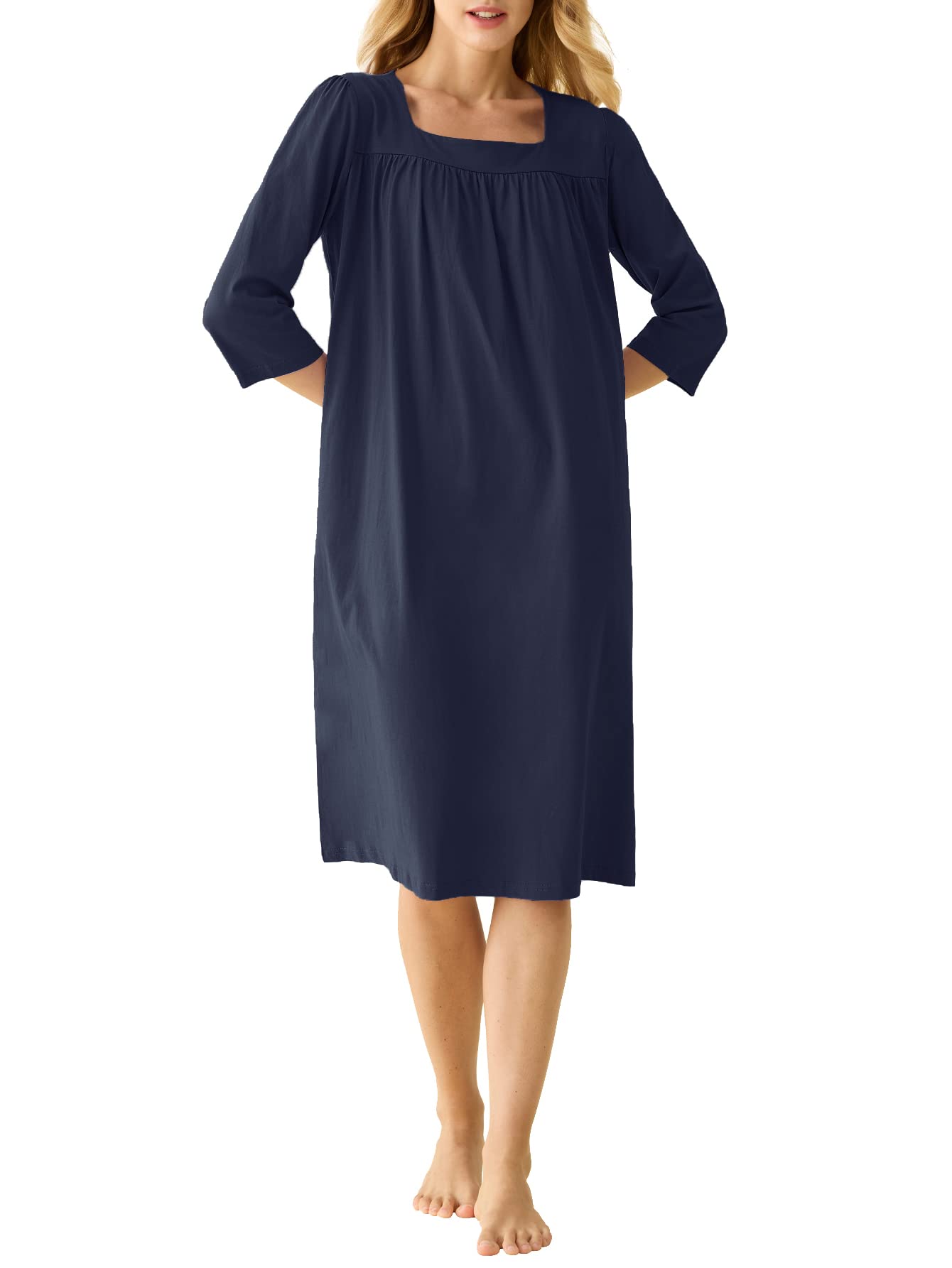 Comfortable cheap cotton nightgowns In Various Designs 