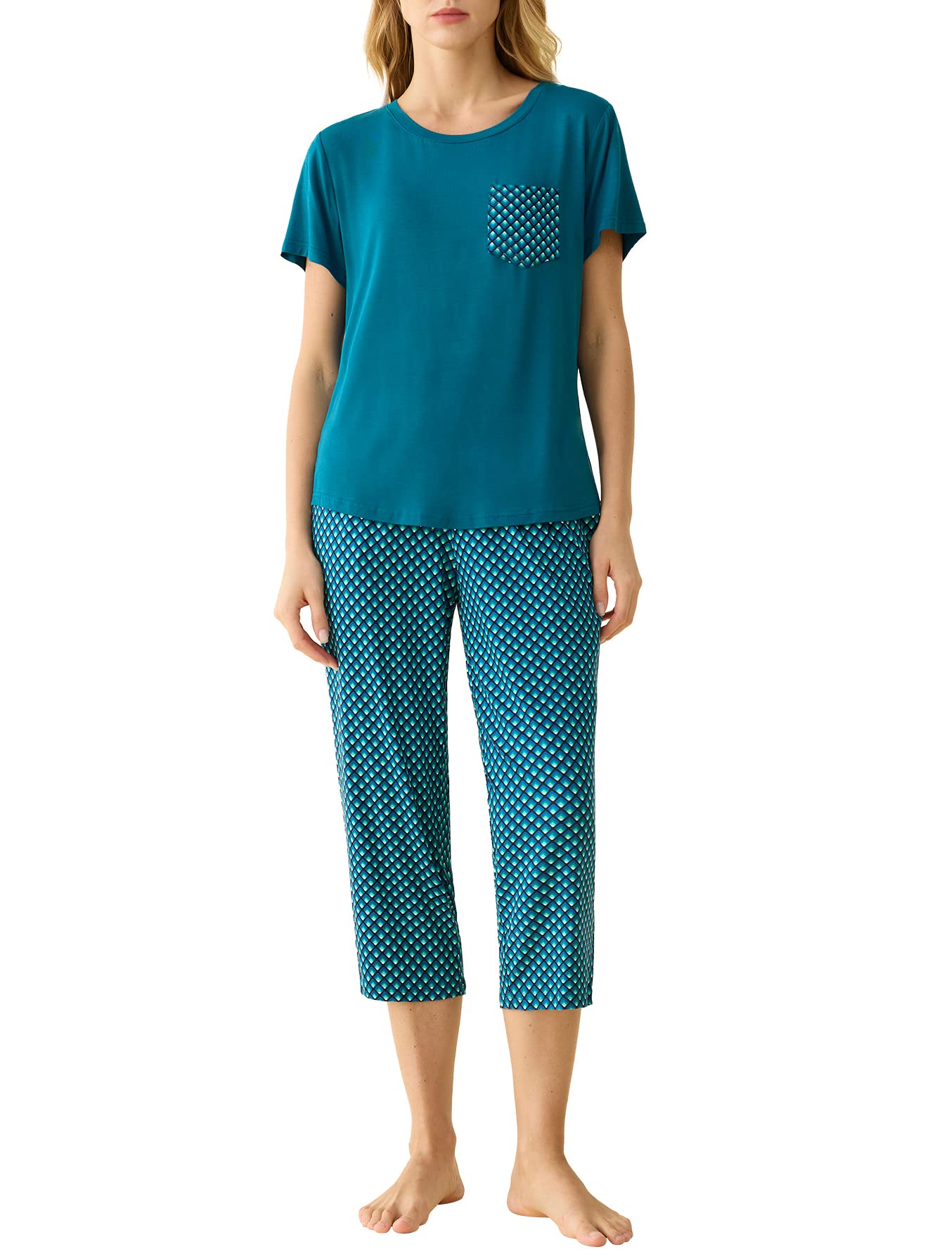 Women's Maternity Pajama Pants Set Nursing Loungewear – Latuza
