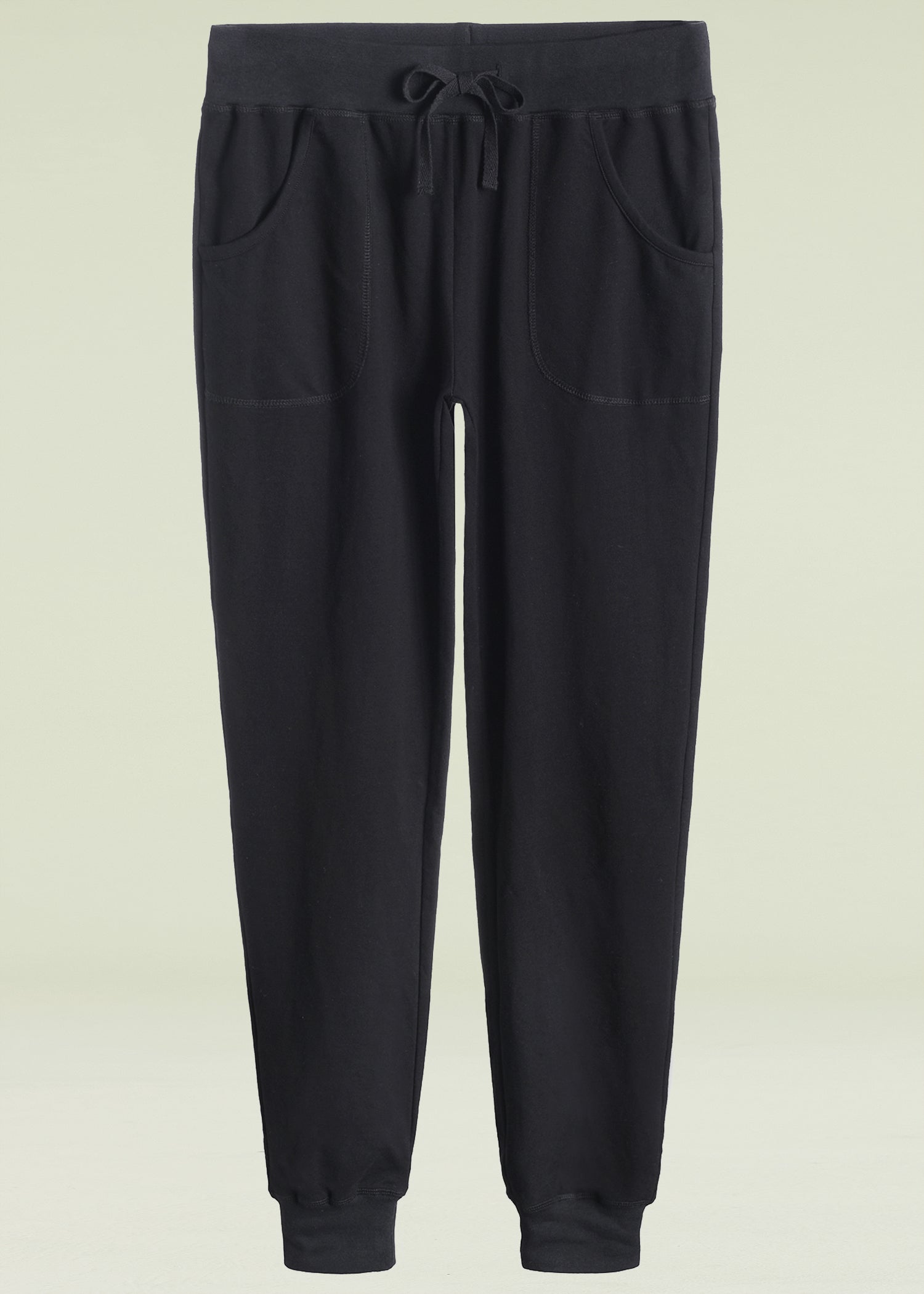 Women's Cotton Joggers Jersey Sweatpants with Pockets