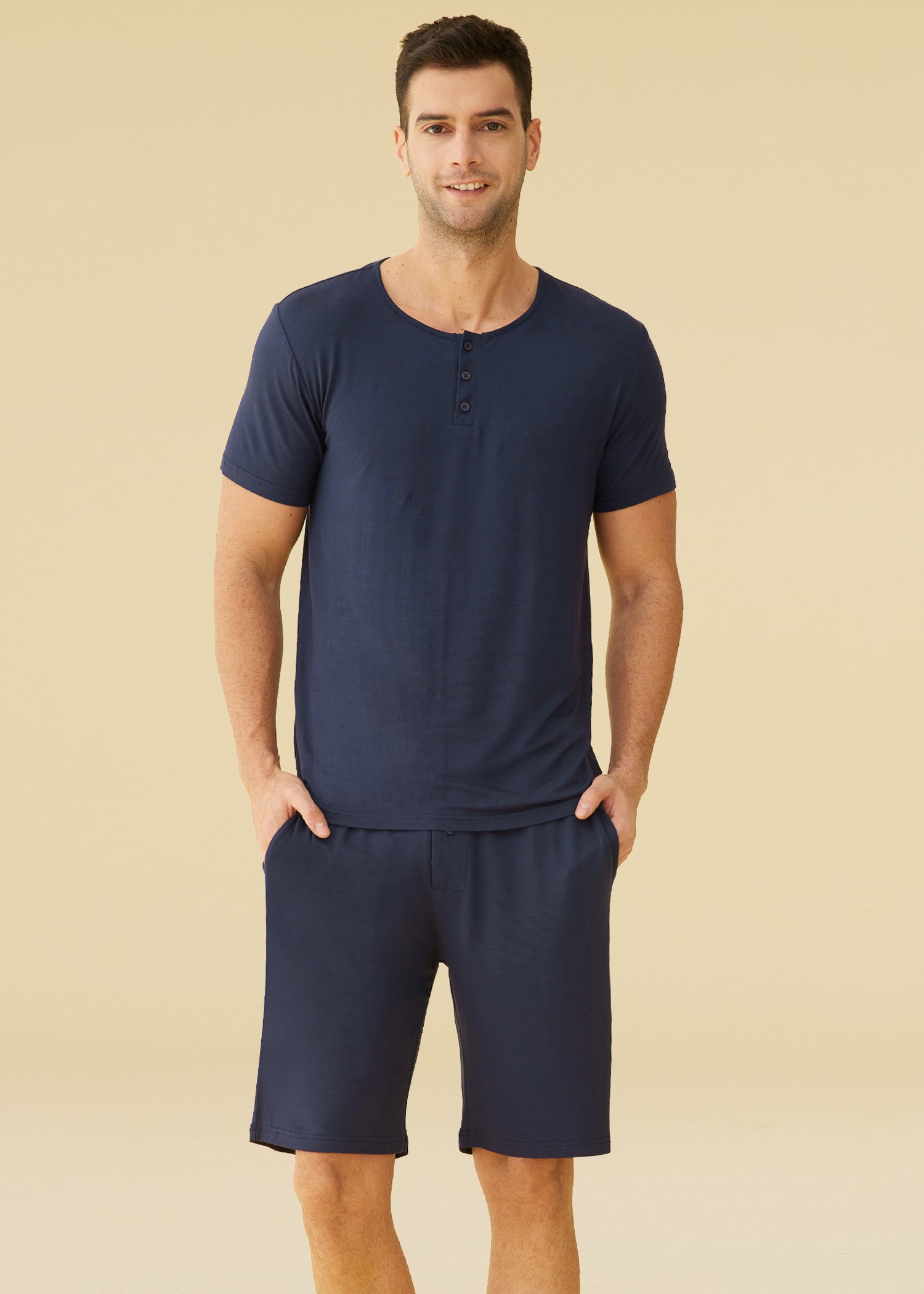 Men's Cotton Woven Short Sleepwear Pajama Set – Latuza