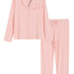 Women's Petite Pajamas Set Petite Length Shirt Pants - Latuza