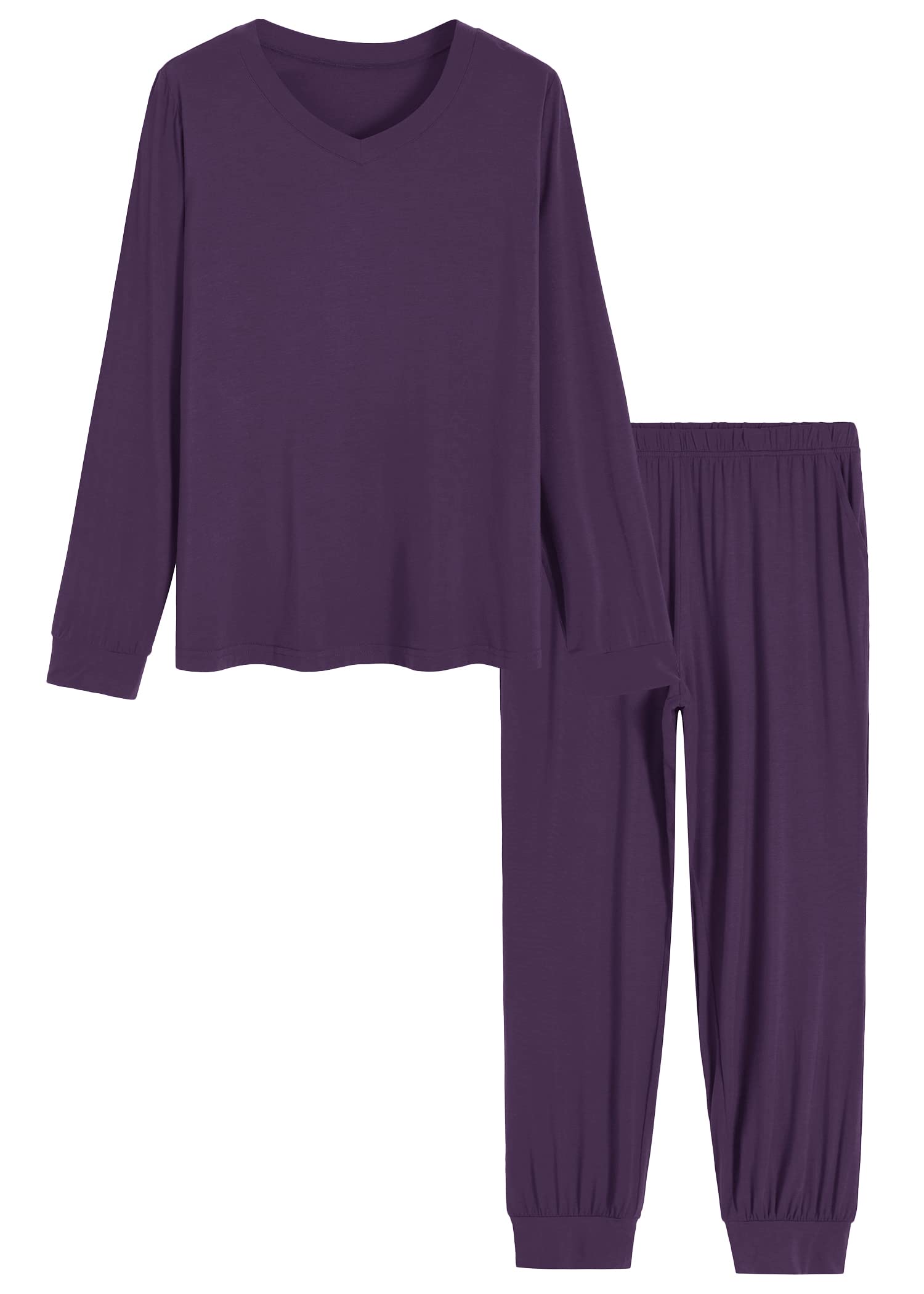 Buy Latuza Women's V-neck wear Short Sleeves Top with Pants Pajama Set 3X  Rose Online at desertcartCyprus