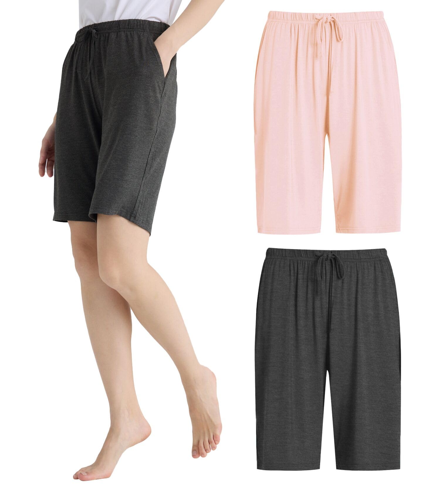 Knee length pajama bottoms sale