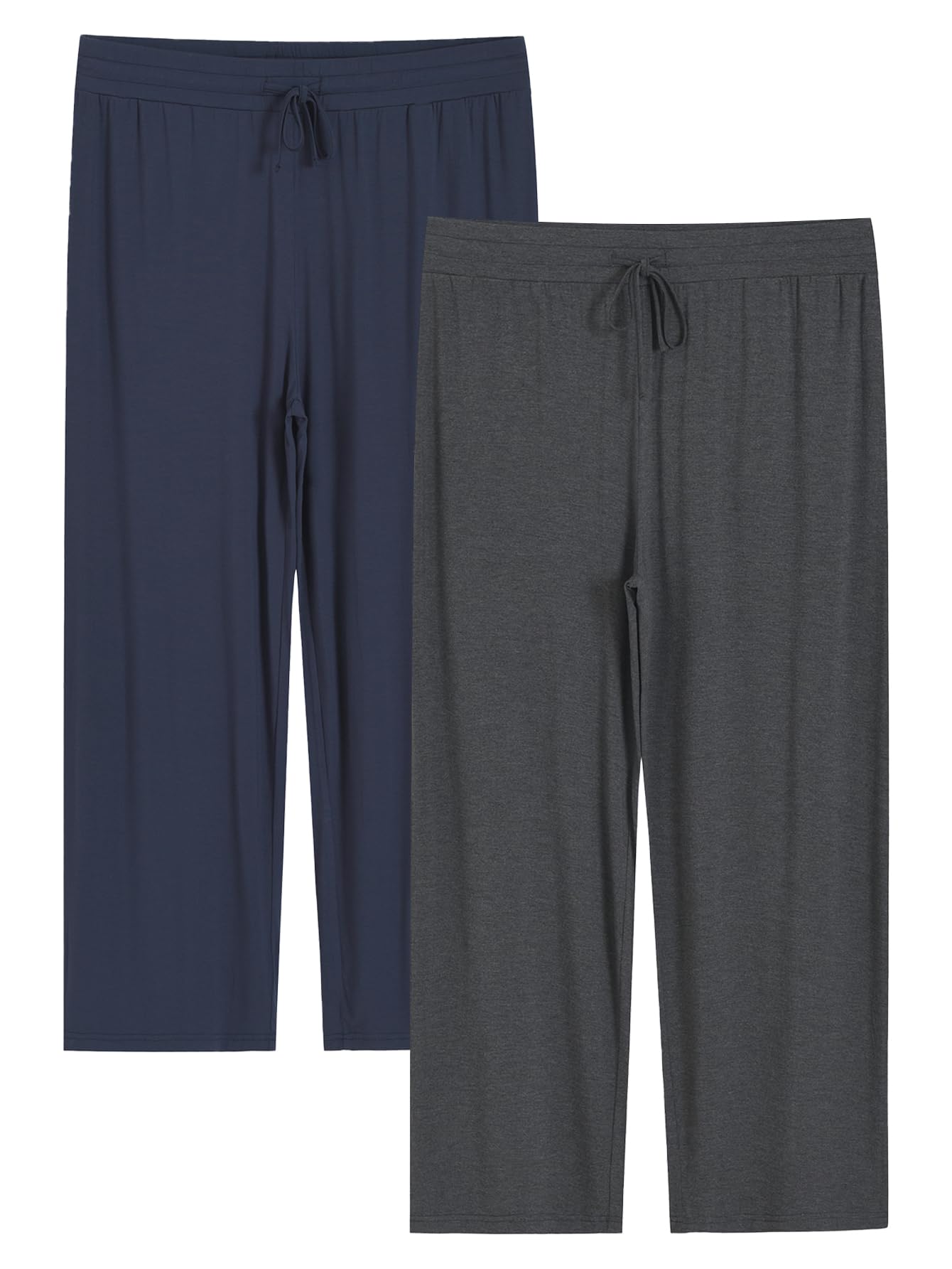 Women's Plus Size Wide Leg Lounge Pants Comfy Palazzo Pajama Pants 1X-5X