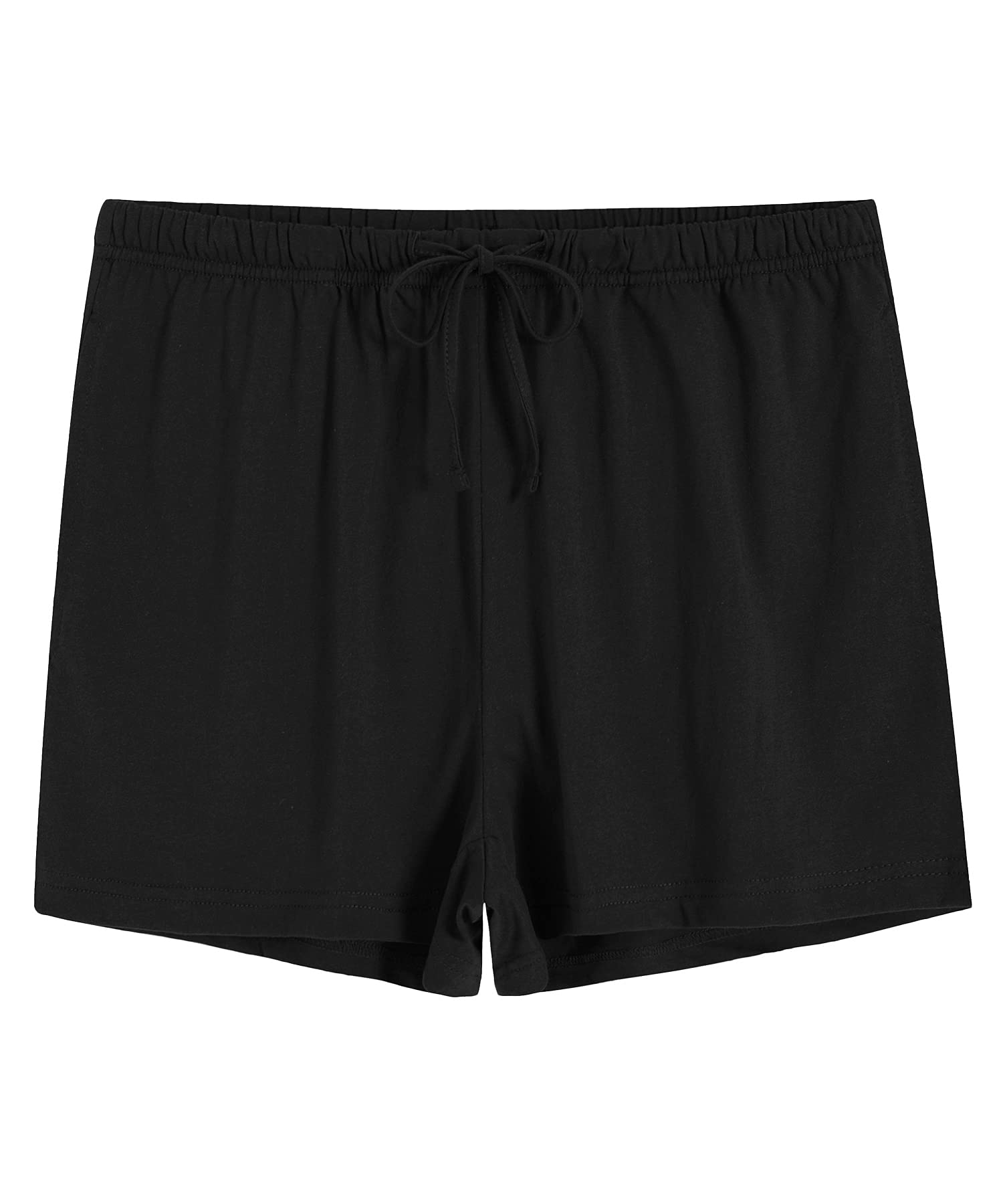 Women's Pajama Shorts Drawstring Sleep Shorts Cotton Sleepwear Lounge Pj  Bottoms with Pockets, Black&light Grey-2 Pack, XX-Large : :  Everything Else