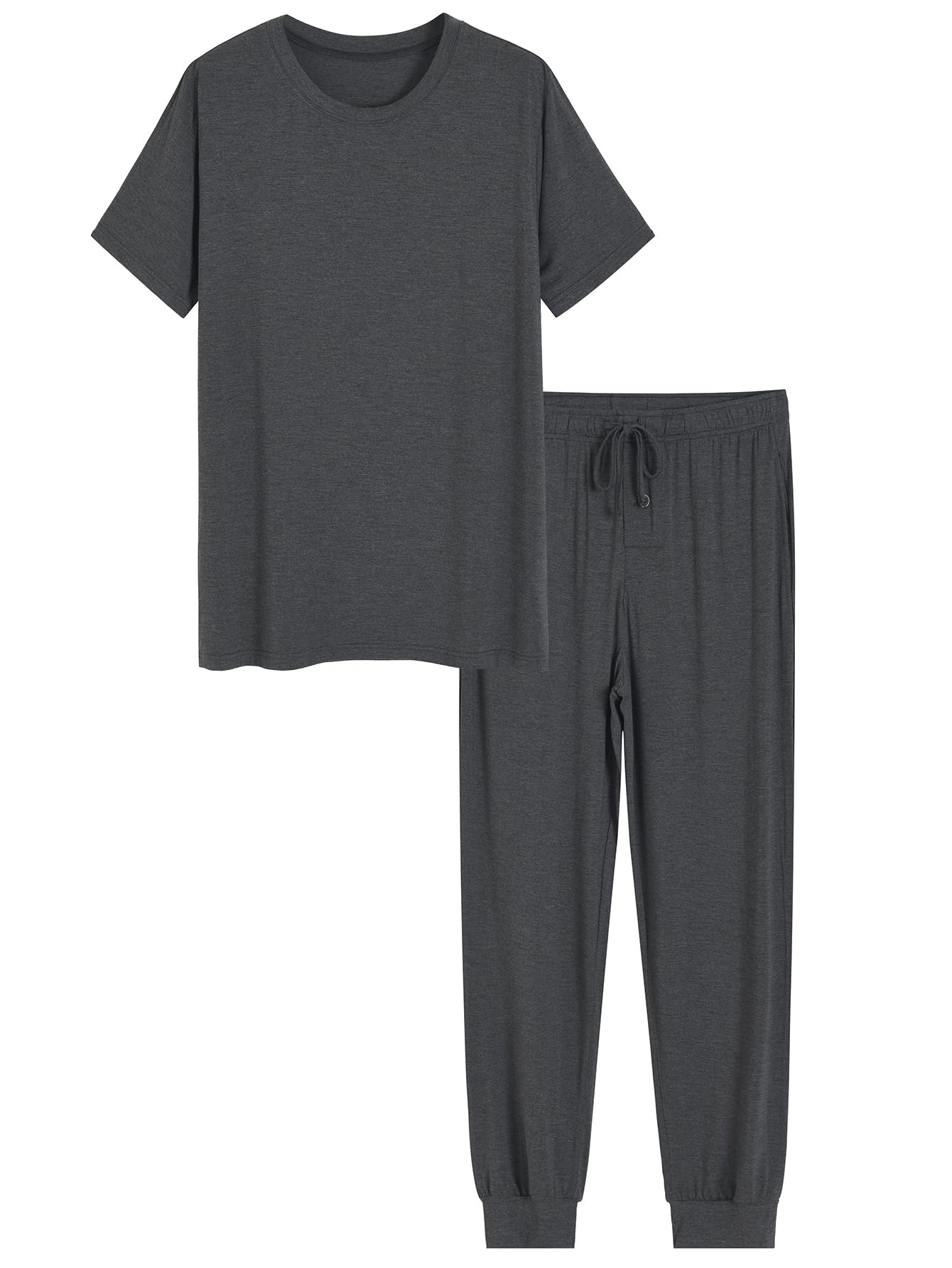 Men's Jogger Pajama Set Soft Comfy Viscose Sleepwear - Latuza