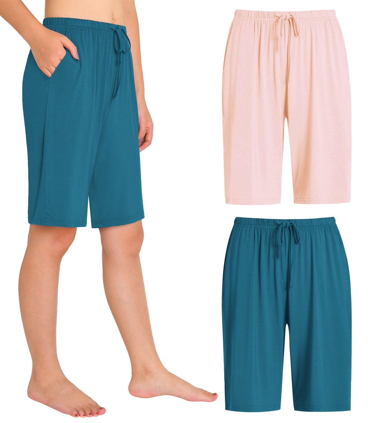 Bamboo Cotton Jersey Sleep Shorts for Women – La'dormir Sleep Health and  Wellness