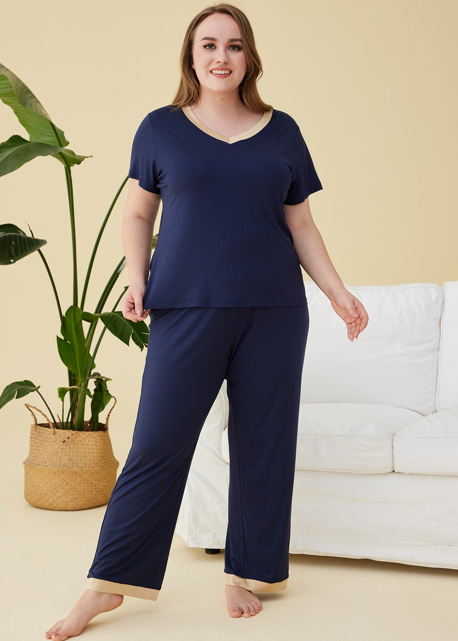 Latuza Womens Grey Pajama Pants Size Small - beyond exchange