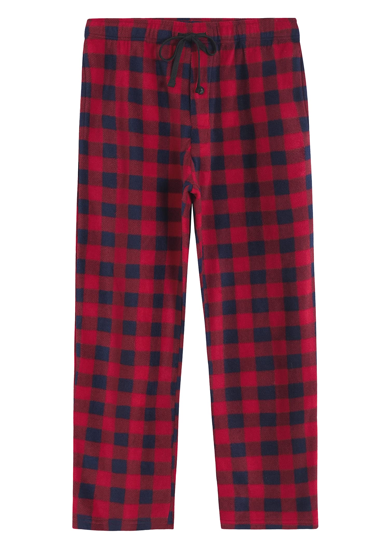 Mens fleece buffalo plaid pajama pants sale