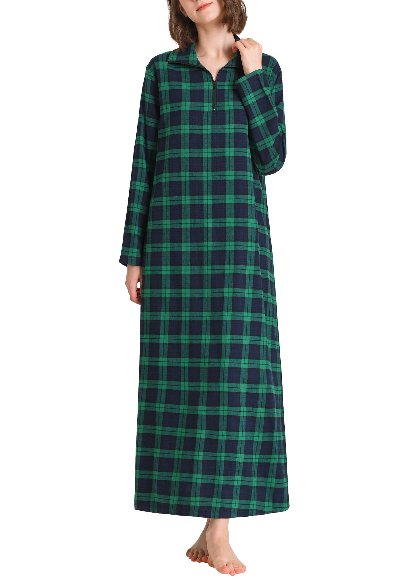 Women's Cotton Flannel Nightgown – Latuza