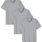 Men's Viscose Sleep Shirt Soft V-Neck Pajama Tops 3 Pack - Latuza