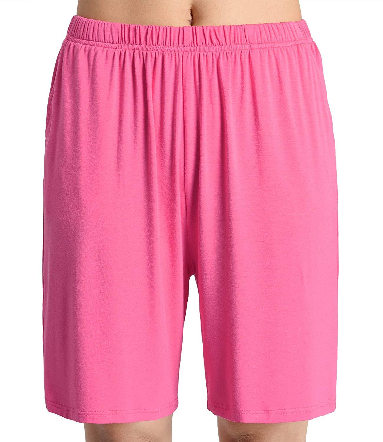 Womens sleep shorts online long