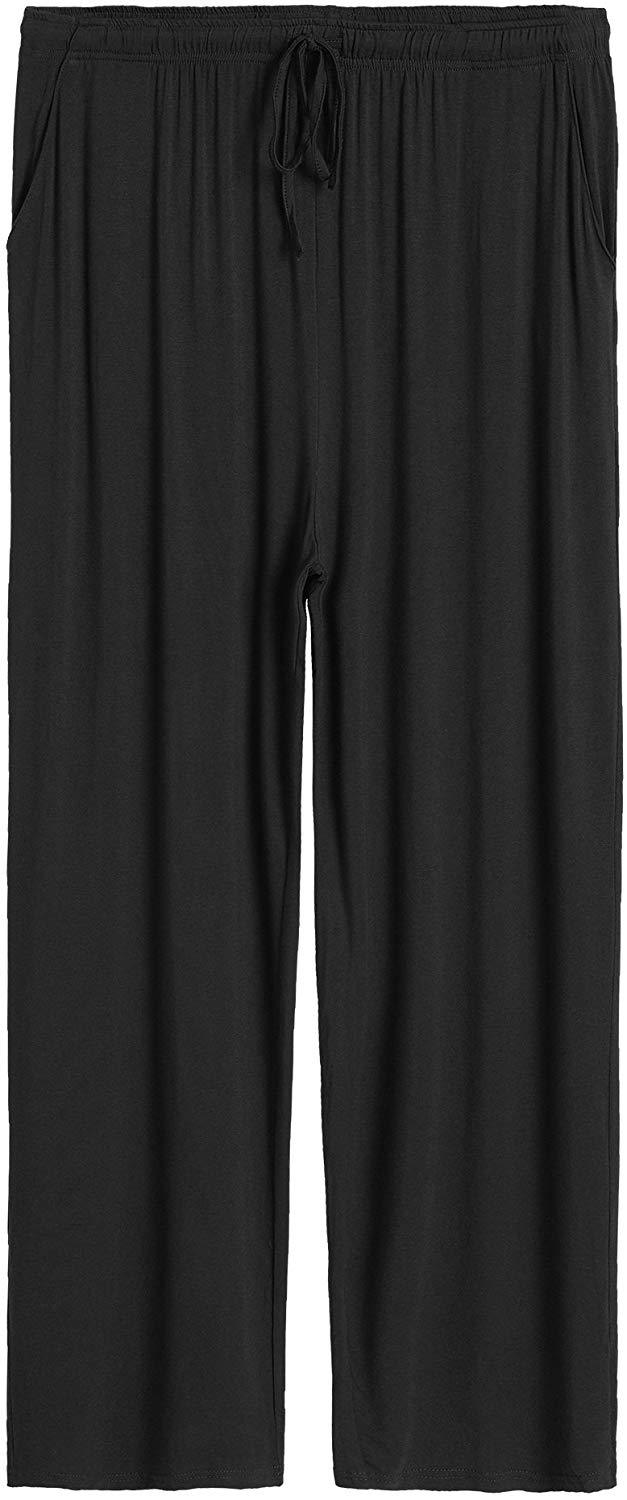 Men's Fleece Plaid Lounge Pajama Pants with Pockets – Latuza