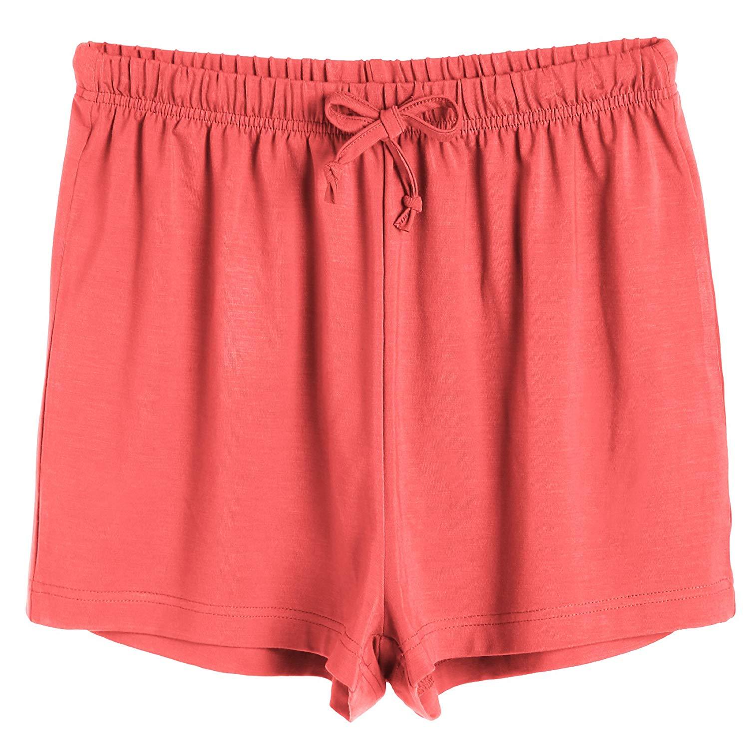Buy Womens Sleep Shorts Essentials Boxer Shorts Pajama Bottoms