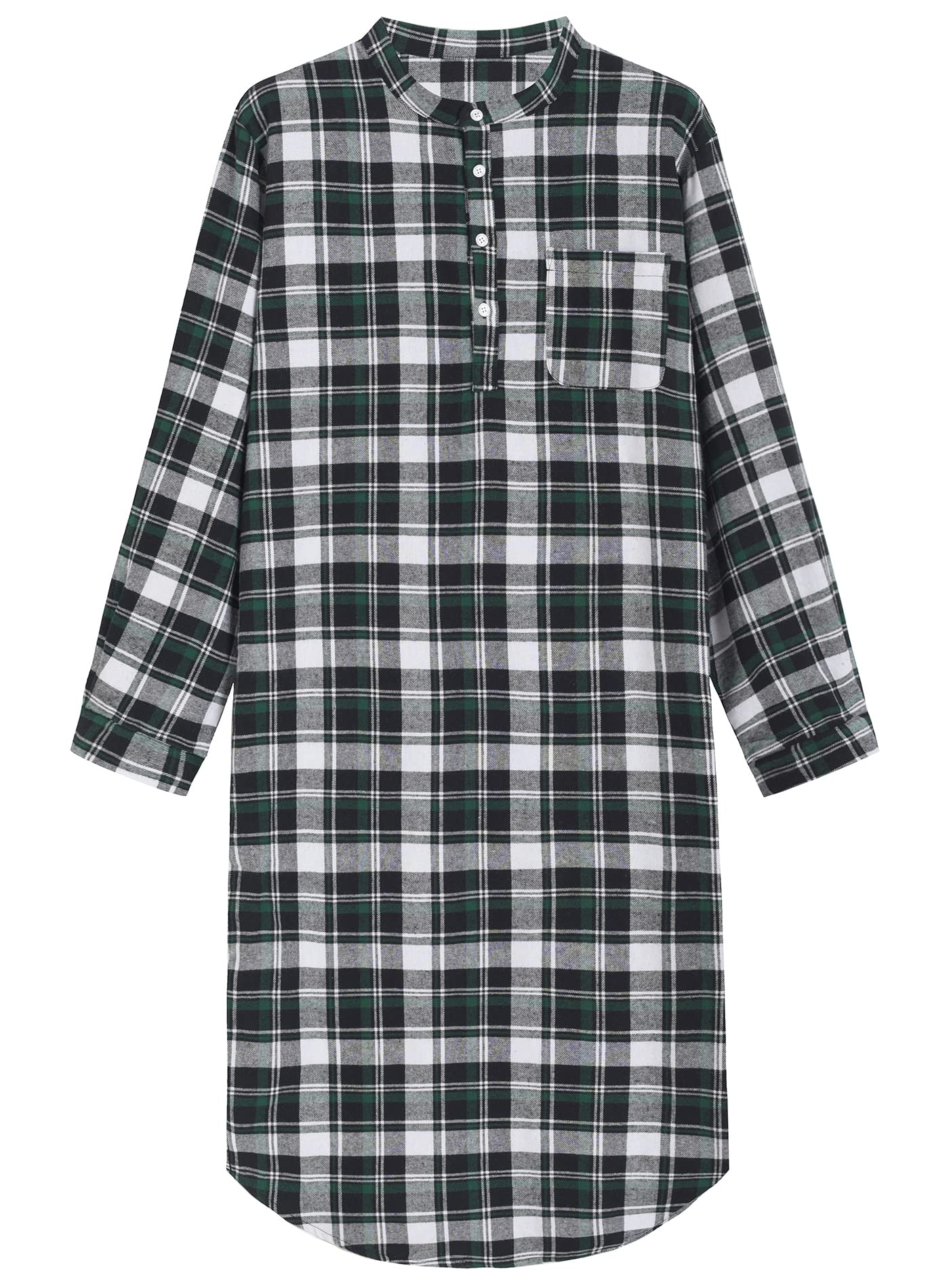 Long flannel online nightshirt