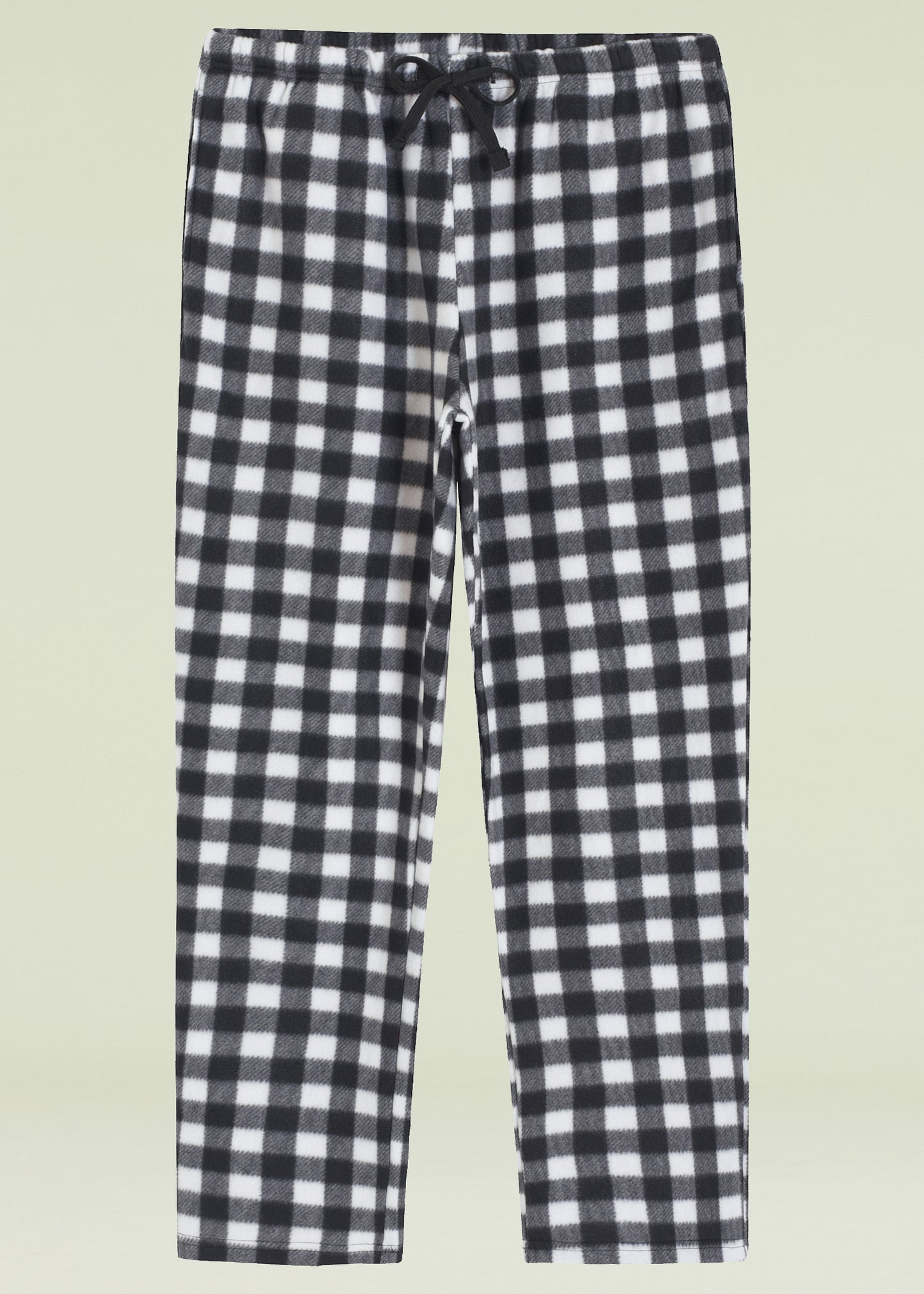 Women's Fleece Plaid Pajama Pants with Pockets