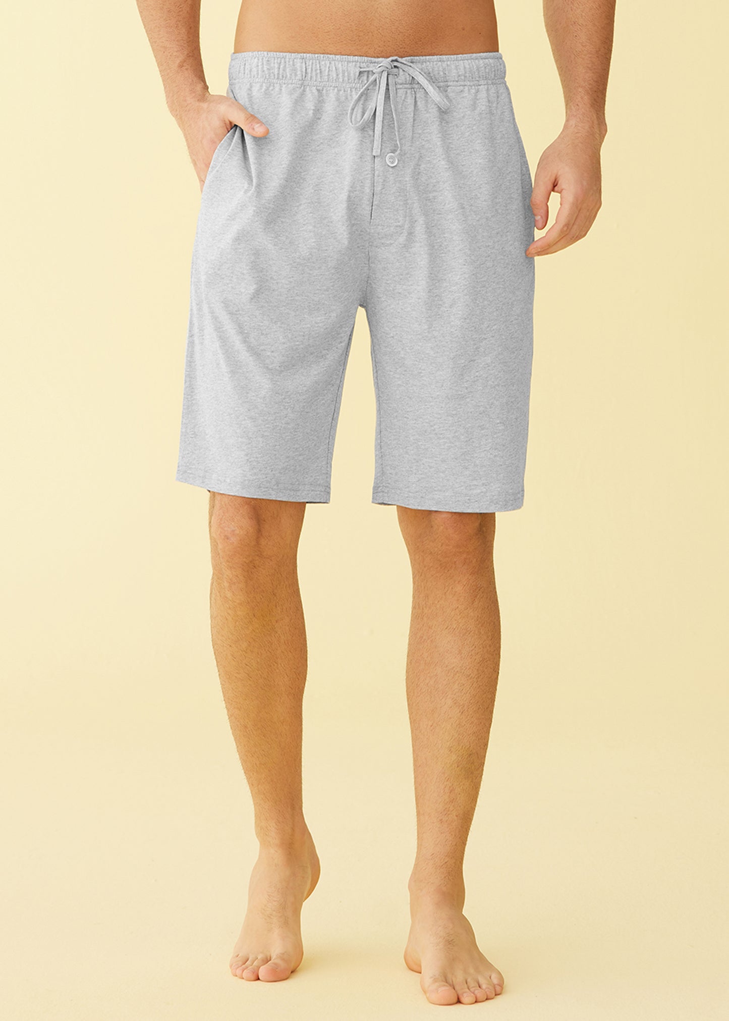 Mens Soft Sleep Shorts Loose Lounge Shorts Sleep Pant with Pockets Short  L-4XL