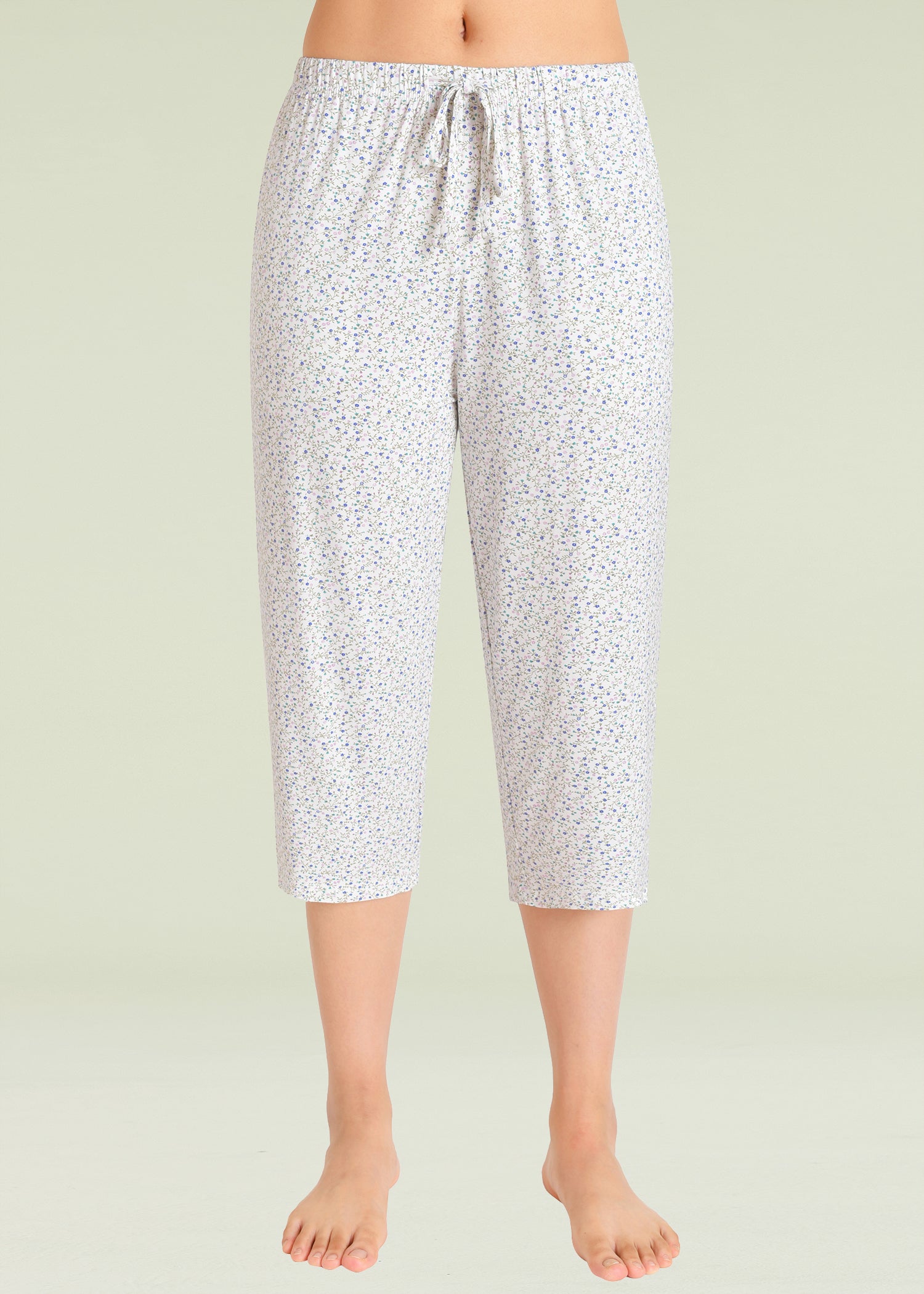 Women's plus size deals capri pajama pants