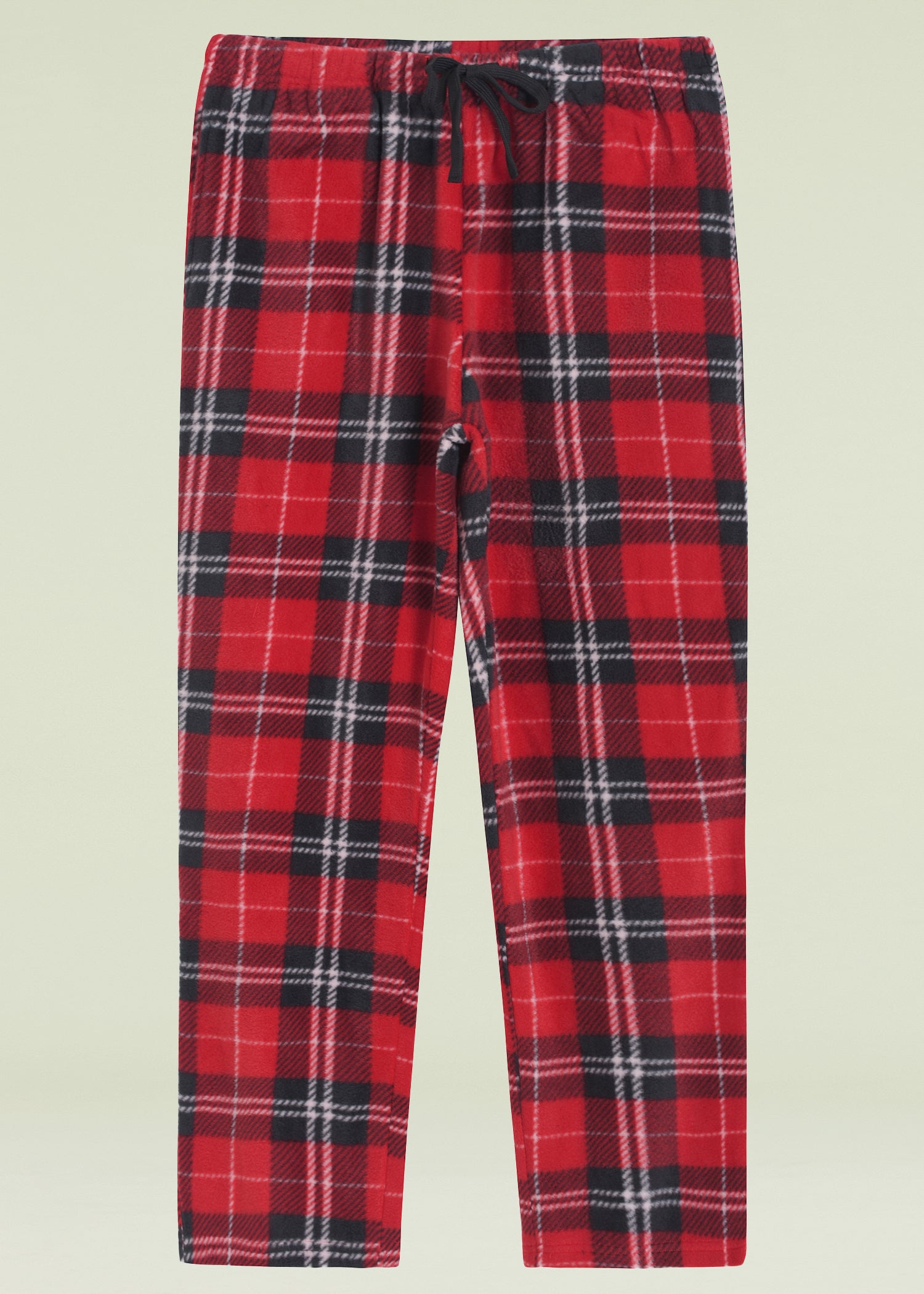 Men's Tall Woven Pajama Dark Blue Red Plaid | American Tall