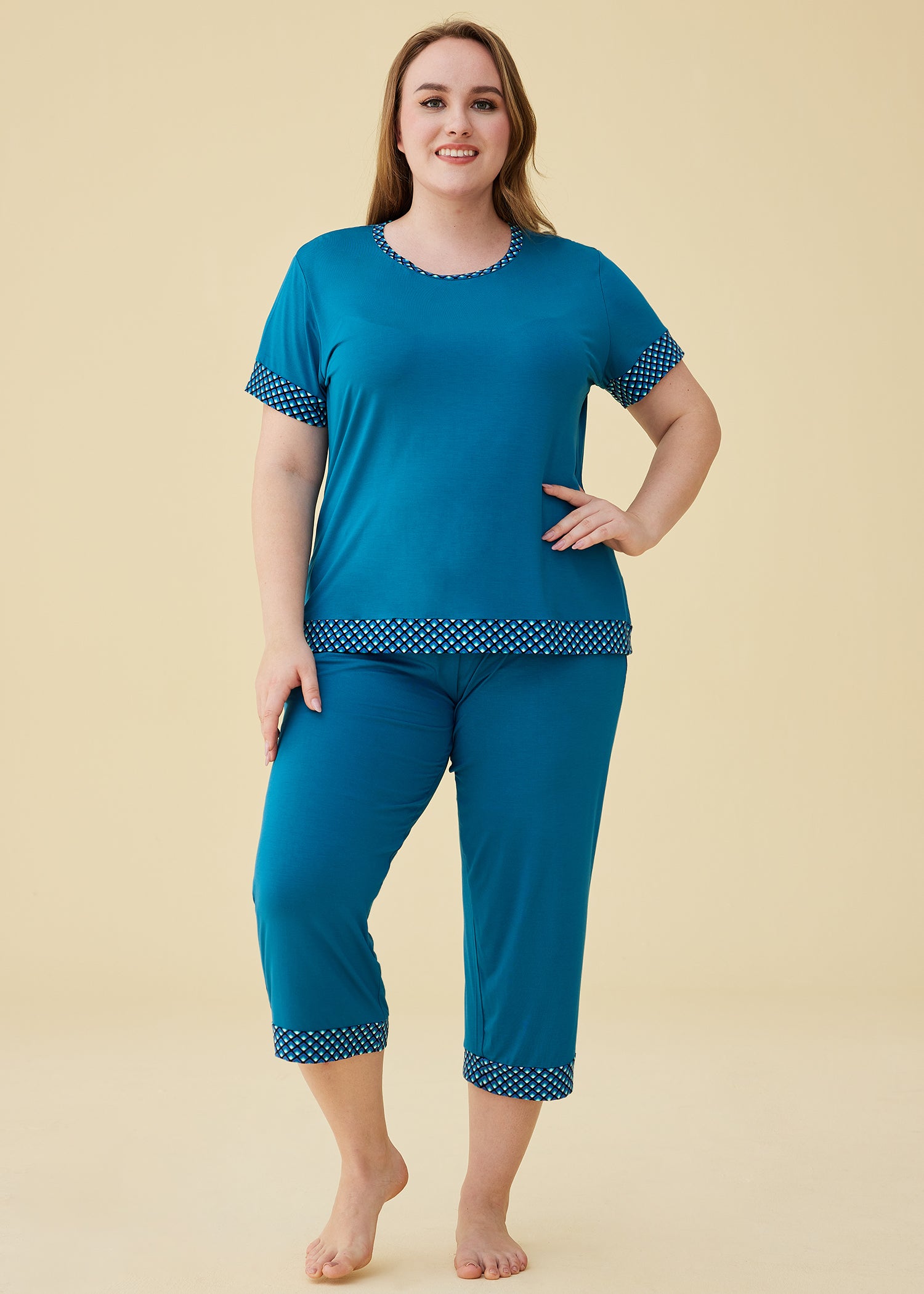 Bamboo plus size pajamas sale